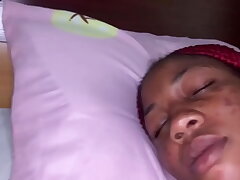 Stepson Took Full Advantage Of Tipsy Step-mother Fingerblasting Her Moist Fat Pussy