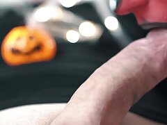 HALLOWEEN Blow-job - The Finest Jism Mouth Ever Teen Ejaculation