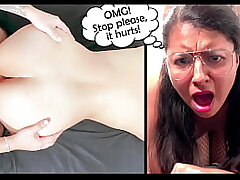 FIRST TIME ANAL! - Very painful ass fucking surprise with a handsome 18 yr old Latina college student.