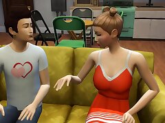 Step-Son Fucking His blond Stepmom