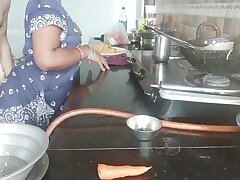 Savita bhabi gargling and prepared for rock hard fuck