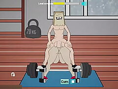 Fuckerman - Bizarre Gym Public Anal Shag