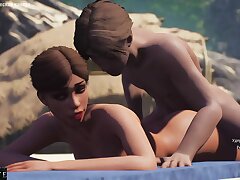 Romped a pretty girl on the beach - Ultra-kinky Life