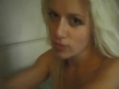 I play with my cousin Sandra, a shy and submissive ash-blonde