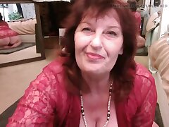 V 475 Mature Sexdoll Dawnskye Smoking and Stripping