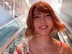 Part.1 Japanese Humungous Caboose Super Hoe Sucks Humungous Man meat and Swallow Cum in a Bathroom. 044
