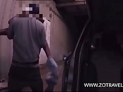 Abusing Some Black Tight Cherry Cunt In OBlock of Chicago