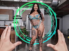 SEX SELECTOR - Curvy, Tattooed Asian Queen Connie Perignon Is Here To Play